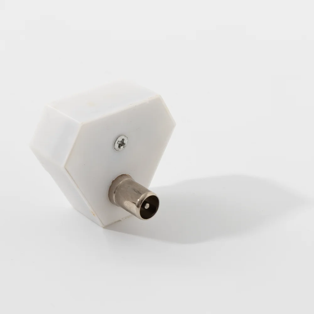 Настраиваемый 2-сторонний Аудио Видео разъем Z-образный ТВ-разветвитель