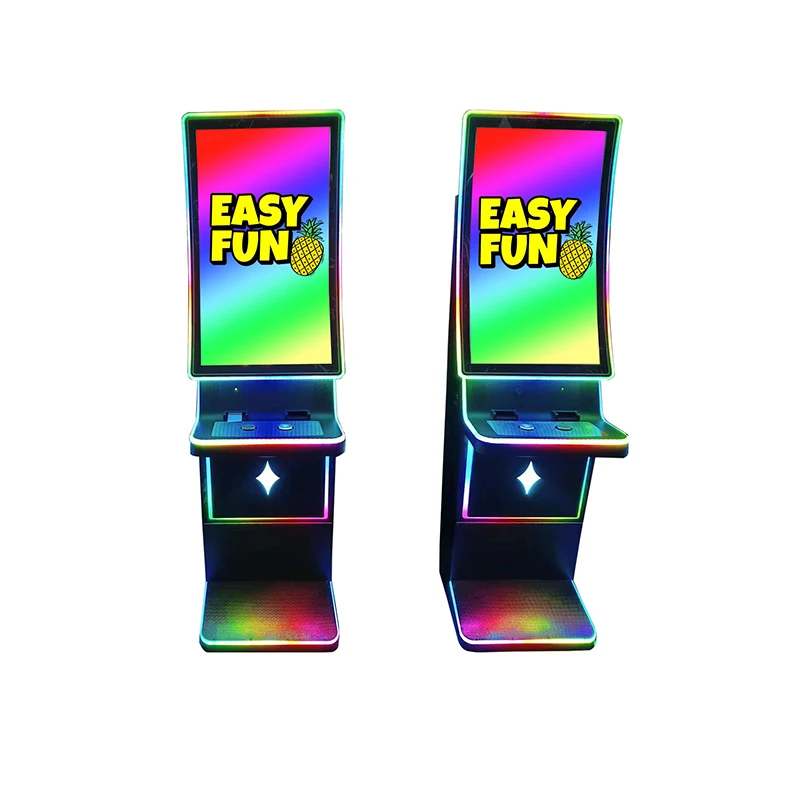 Popular USA 43 Inch Vertical Curved Screen 5 in 1 Multi Amusement Video Game Board Cabinet High Roller