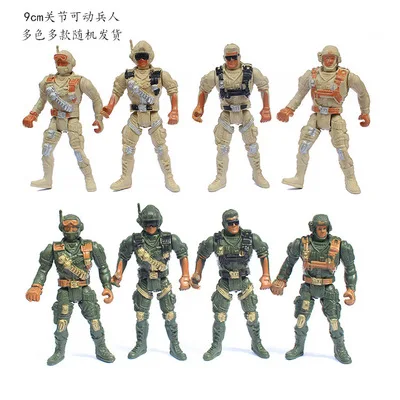 1 Pc WPL Simulate Action Figure Doll 9cm Random Delivery RC Car Parts Spray Paint Edition For WPL B36