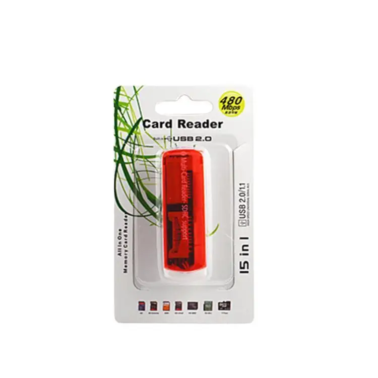 Multi Smart USB 2.0 Memory Card Reader writer TF SD MS XD M2 SDHD support