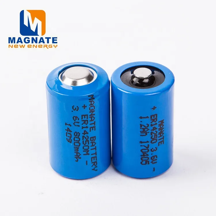 sl-350 Lithium Battery ER14250 3.6V 1200mah with terminals