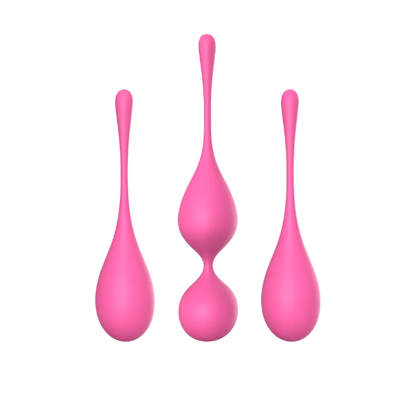 Набор для упражнений Kegel женщин медицинский силиконовый набор Ben Wa Balls начинающих контроля мочевого пузыря и тазового дна %