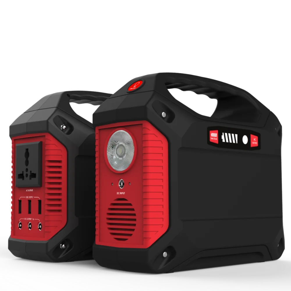 Portable Power Station 155Wh 150W 42000mAh Lithium Battery Solar Generator by Solar Panel Backup Supply 110V220V AC Outlet Drone