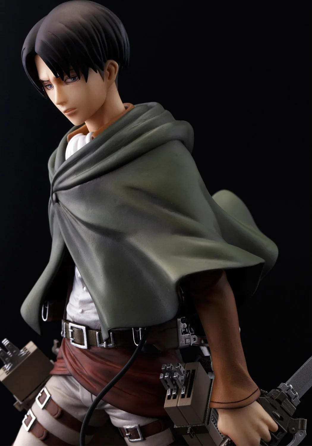 Attack On Titan Survey Corps Captain Levi Ackerman Figure Model Toys Statue Collection Gifts