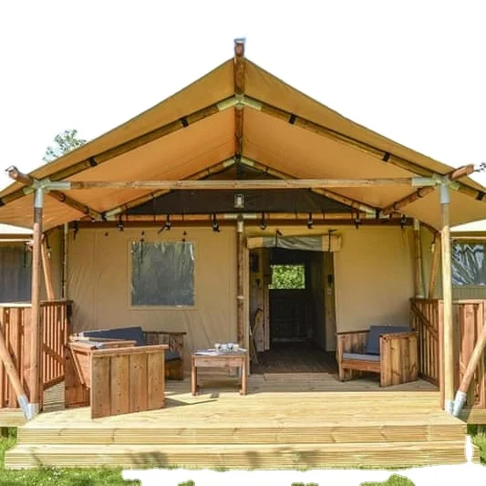 Eco Home Cabin Safari Tent  Glamping Tents Safari China Yurt Luxury Tent