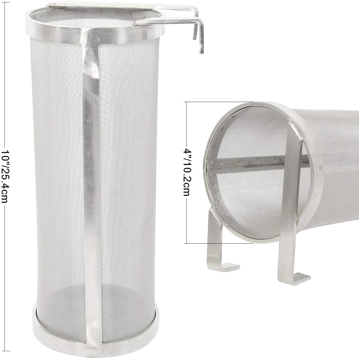 304 Stainless Steel Hop Hopper Spider Strainer Basket Filter for Homebrew Hops Beer & Tea Brewing Bucket Fermenter Kettle