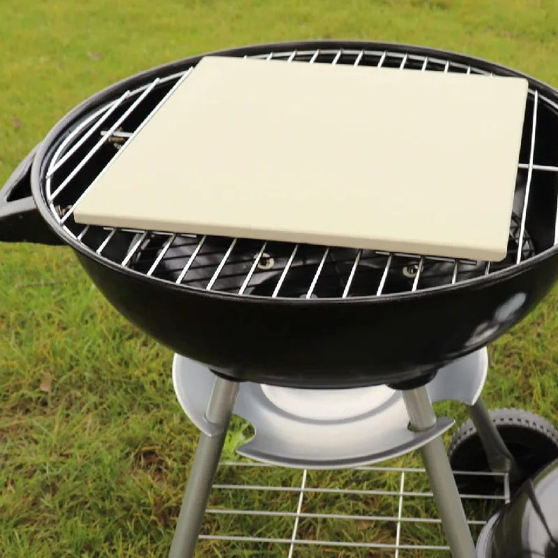 Hot Selling Products 2024 Bread Baking Stone Cooking Stone for Oven and Grill 12 Inch Square Cordierite Pizza Stone