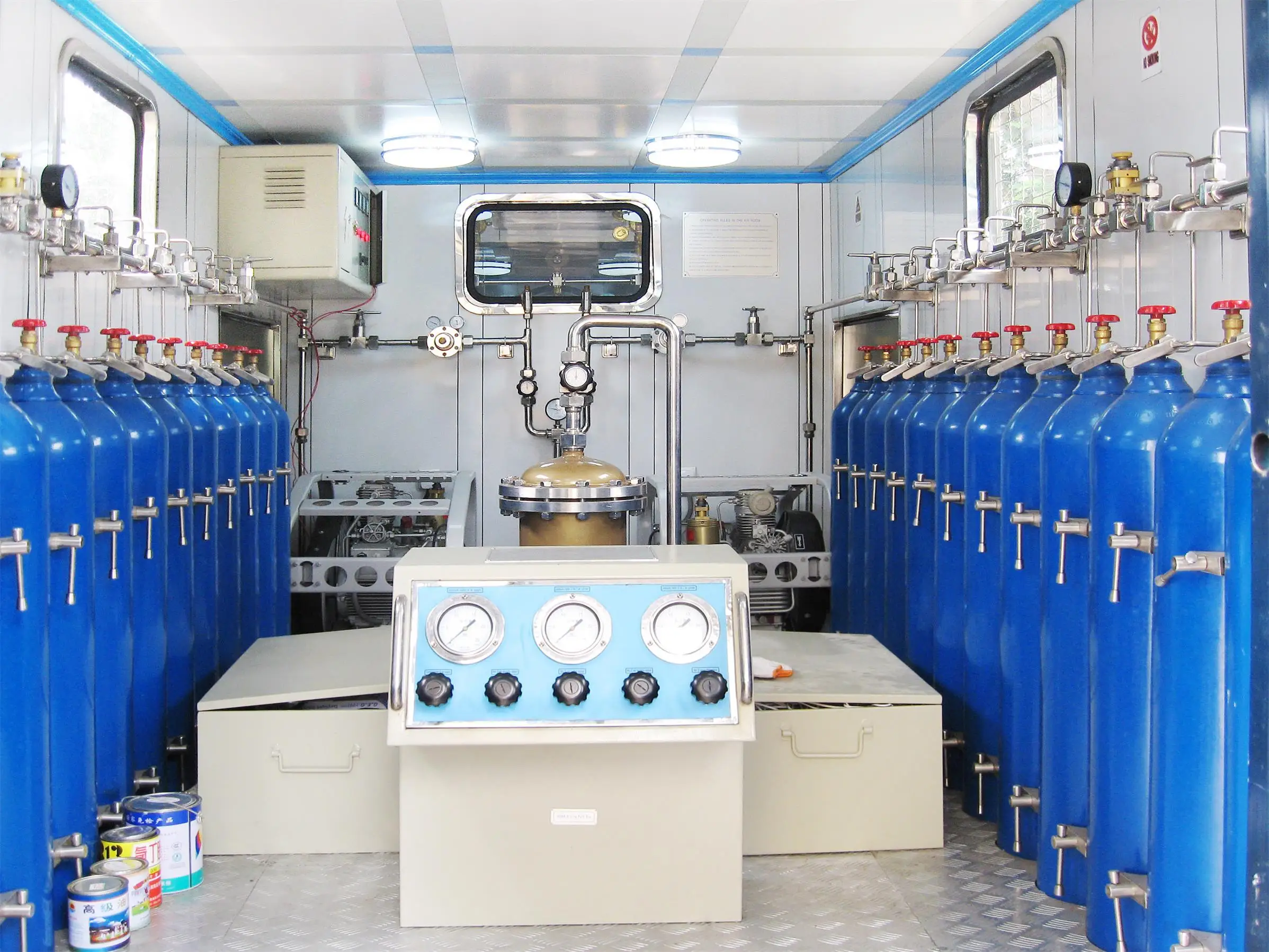 HY 10ATA for DDC manufacturer durable steel hyperbaric oxygen chamber salvage decompression chamber