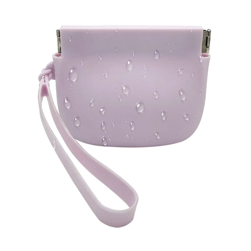Silicone cosmetic bagsTraining Pouch Waterproof Outdoor Food Container Snack Coin Purse Bag For Pets Wholesale