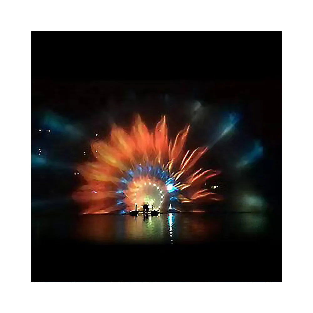 Diki Digital Audio Laser Water Screen Projection For Christmas Video Projection Water