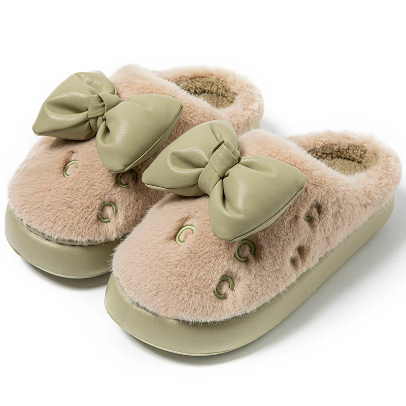 New Design Factory Direct Sales Home Slippers Customized High Quality Hot Sale Side-Seam Cotton Slippers