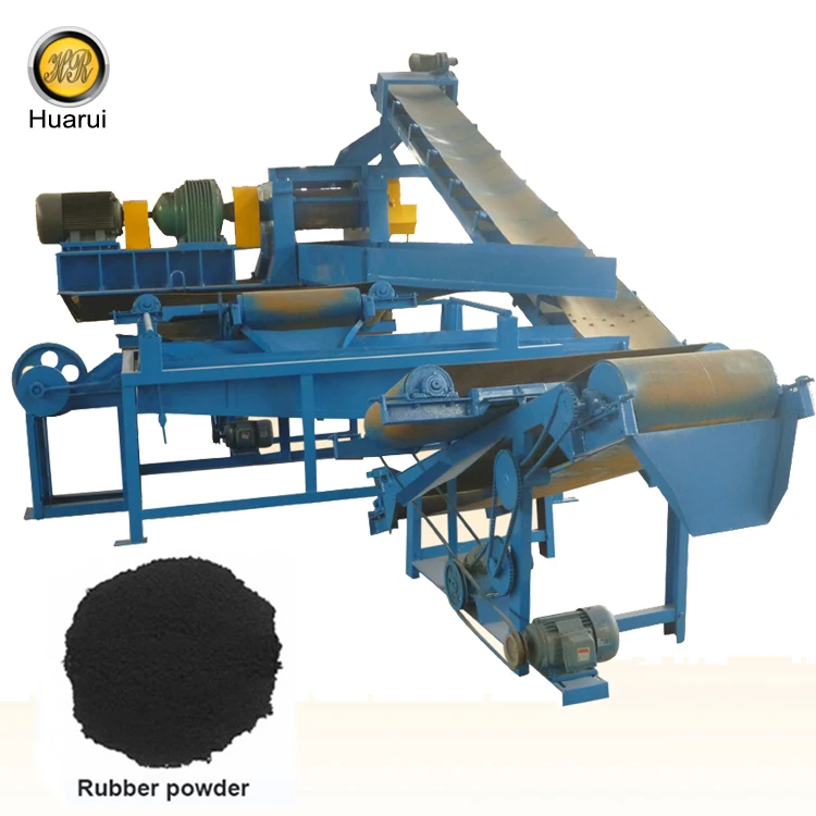 Машина для дробления шин, машина для резки для изготовления резиновых порошковых гранул, завод по переработке отходов шин