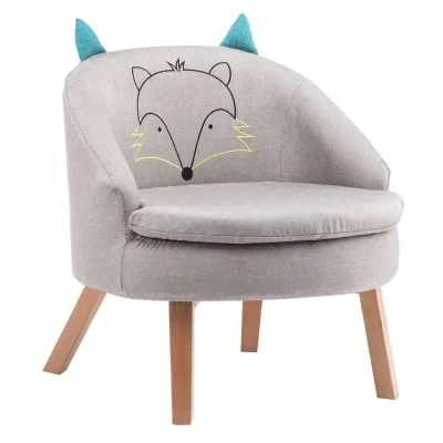 
Factory Wholesale New Fashion Children Fabric Chair with Low Price 