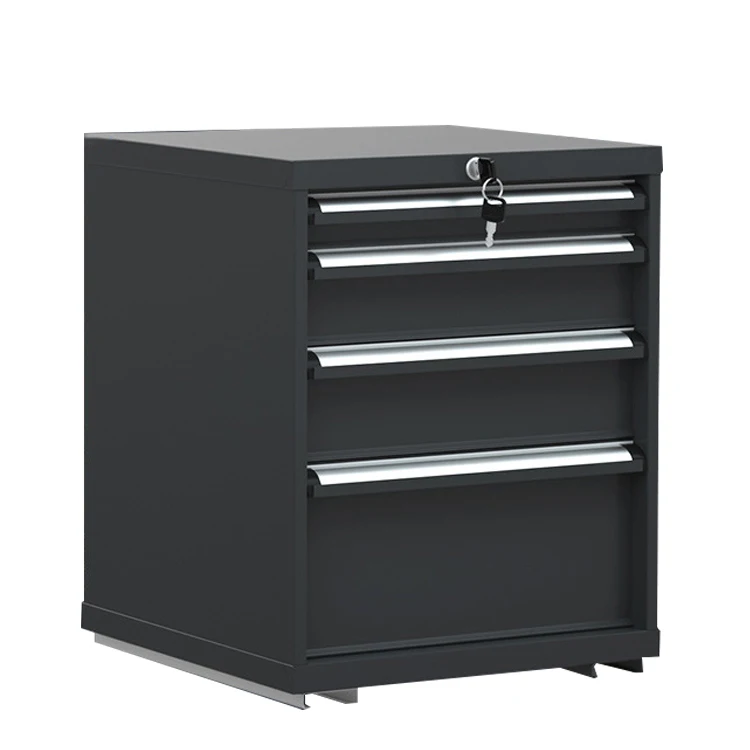 Customized 4-drawer Workshop Storage Cabinet Under the Workbench Heavy Duty Household Metal Tool Box Auto Repair Mini Tool Box