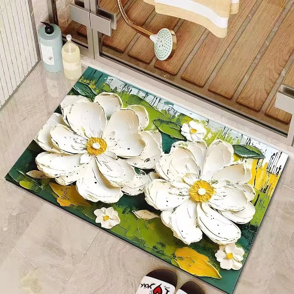 Custom designer print nylon carpet door Mats doormat entrance Commercial Rugs custom rugs with logo