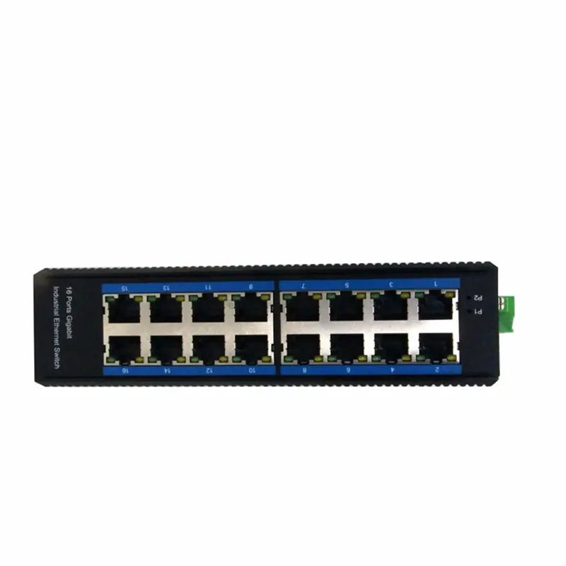 LBTD016G industrial switch poe sfp VLAN DC 48V input power portable 16port poe switches