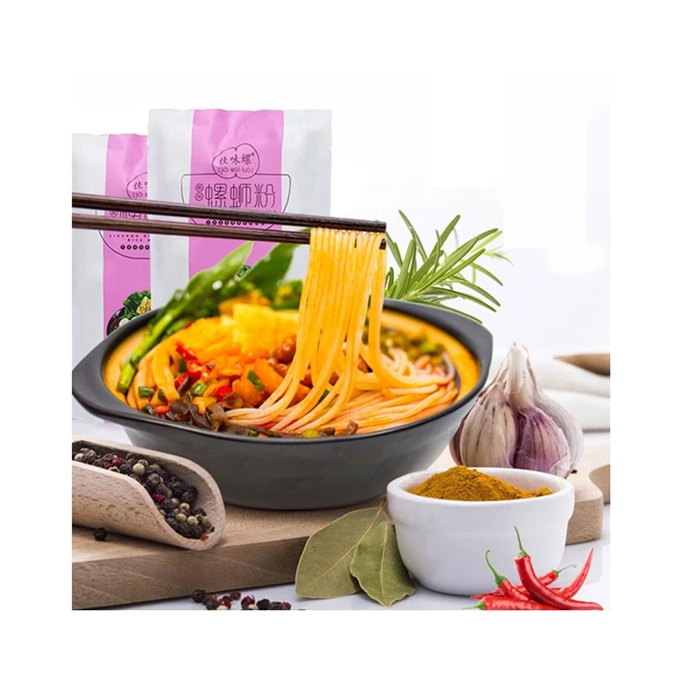 Factory Direct Sales Noodles Instant Vermicelli Spicy Flavor River Snails Rice Noodle