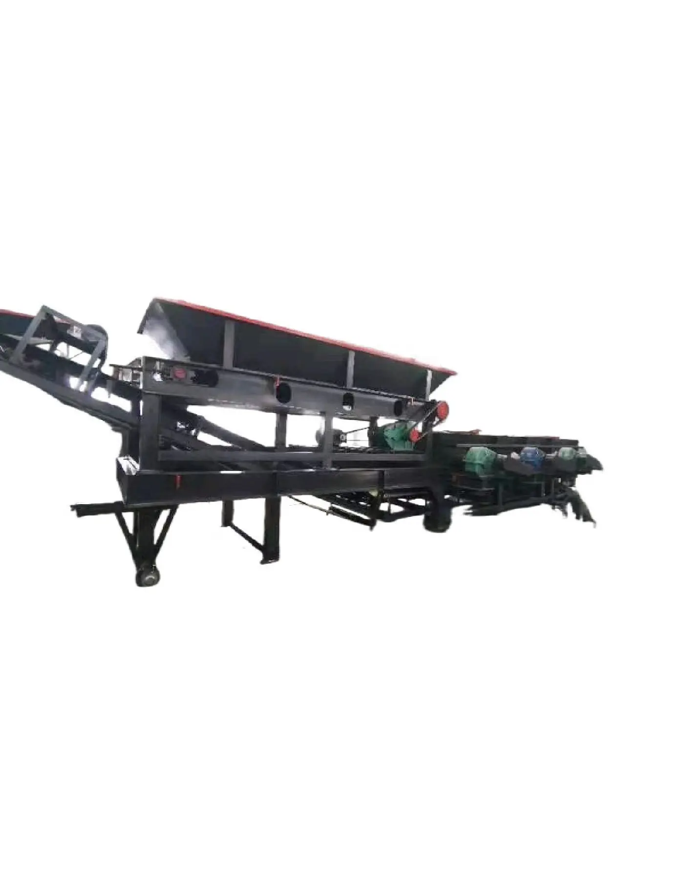 Easy to install mobile mud and stone separator, low-cost sediment separator