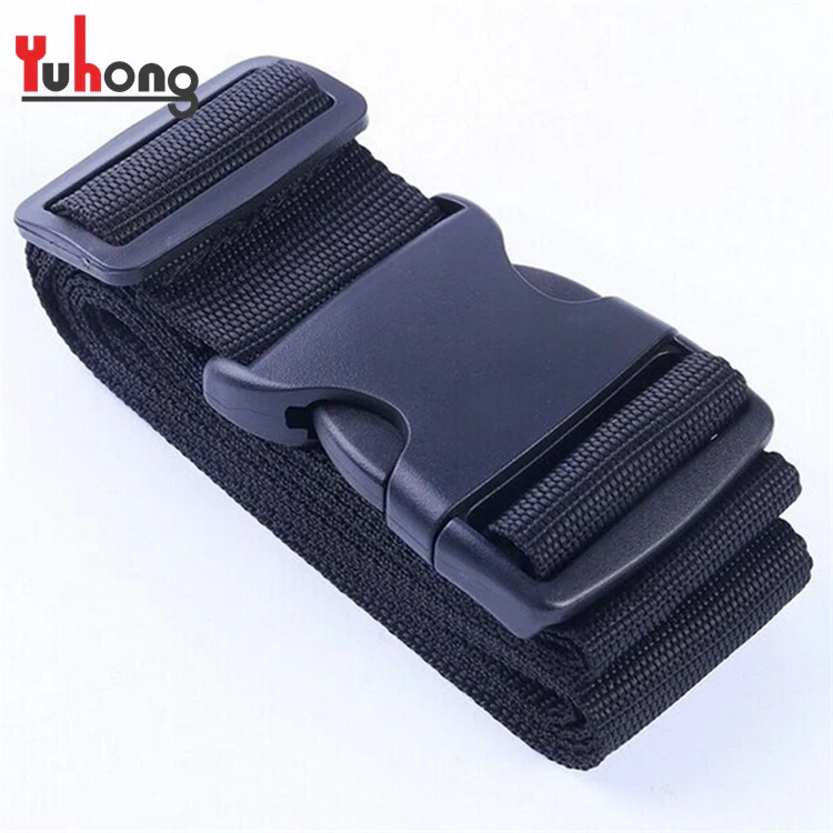 Low Price Guaranteed Quality Hot Sale Adjustable Luggage Bag Strap With Plastic Buckle