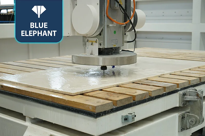 Automatic cnc 5 axis bridge saw granite marble 3D stone carving machine price