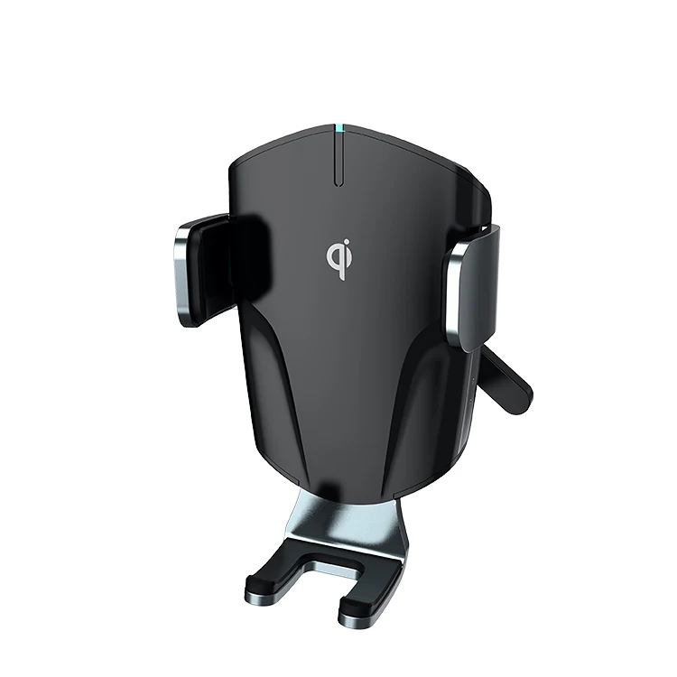 Volant Roc New Upgraded Multifunction Easy Clamp One Touch Qi Fast Charging Car Wireless Charger Holder Stand Quick Charger