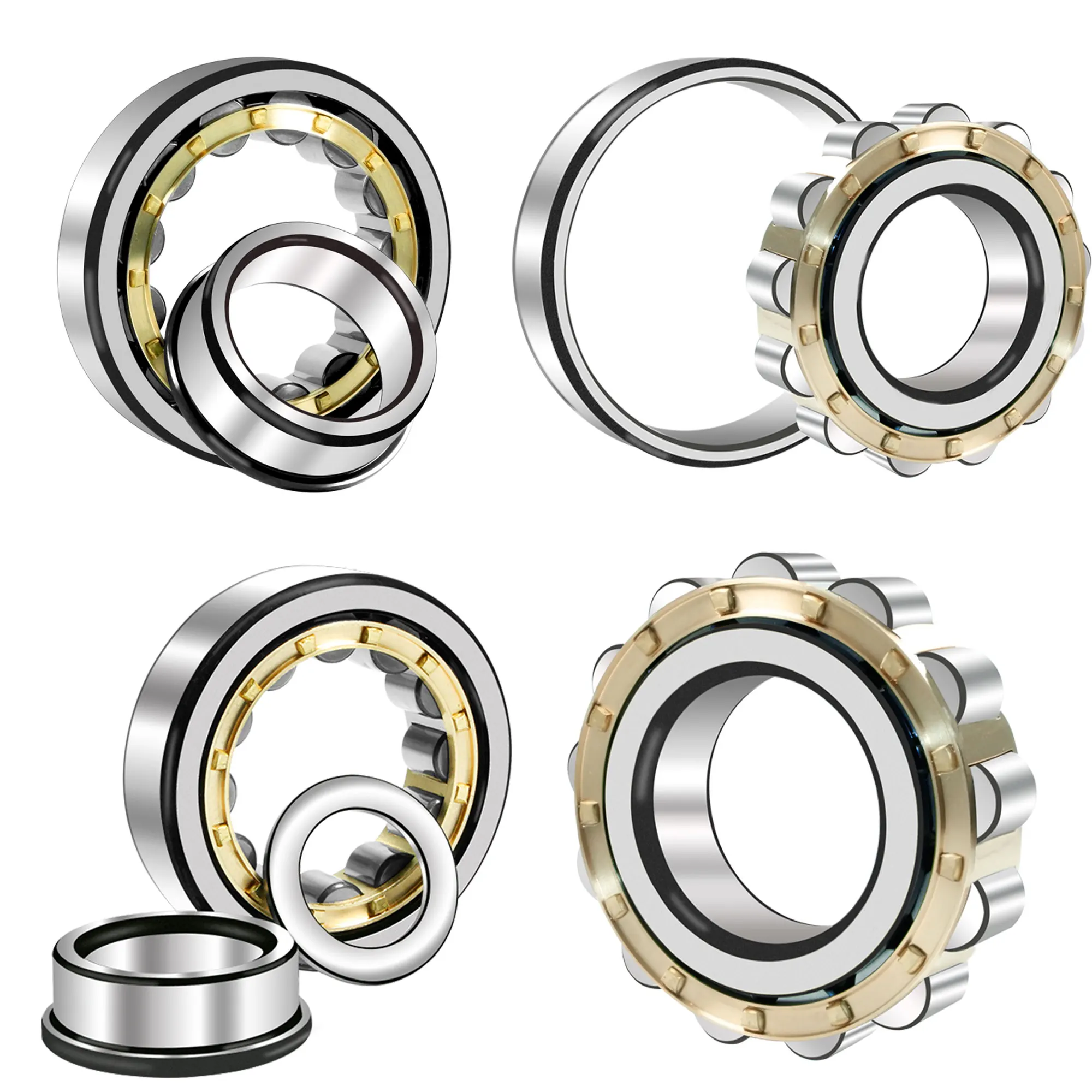 Bearing For Building Materials  NU238 Cylindrical Roller Bearings  Steel Bearings