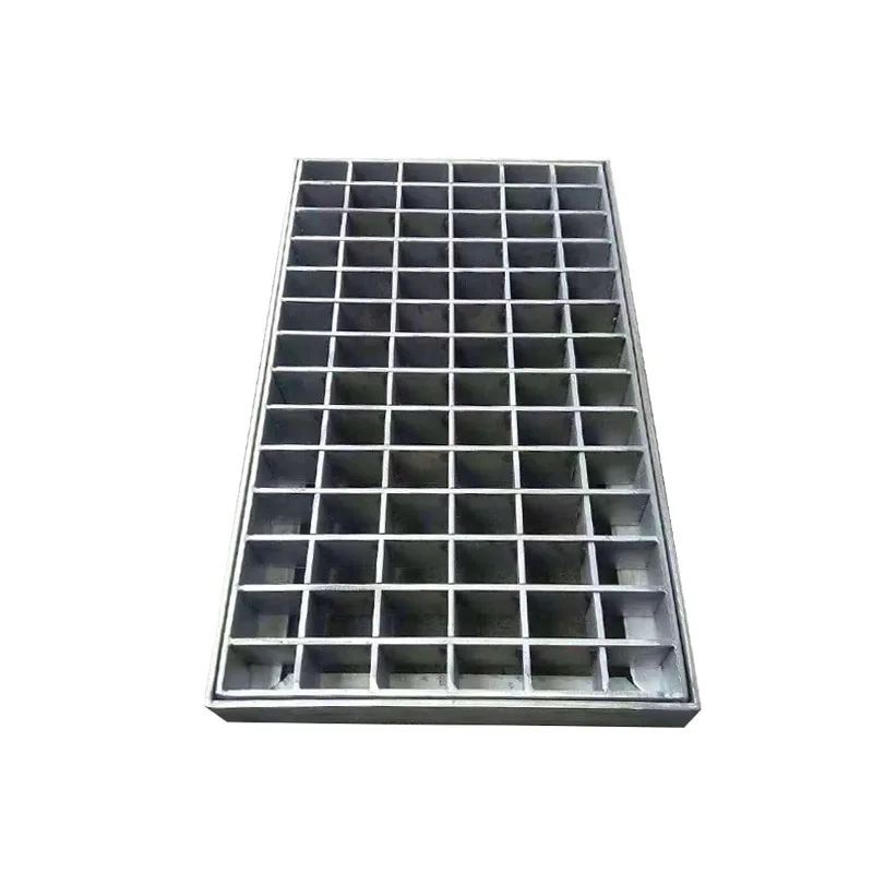 Xinboyuan Grating Price Size 6 x1m Galvanized Steel Grating Steel Grid Plate Floor Steel Grating