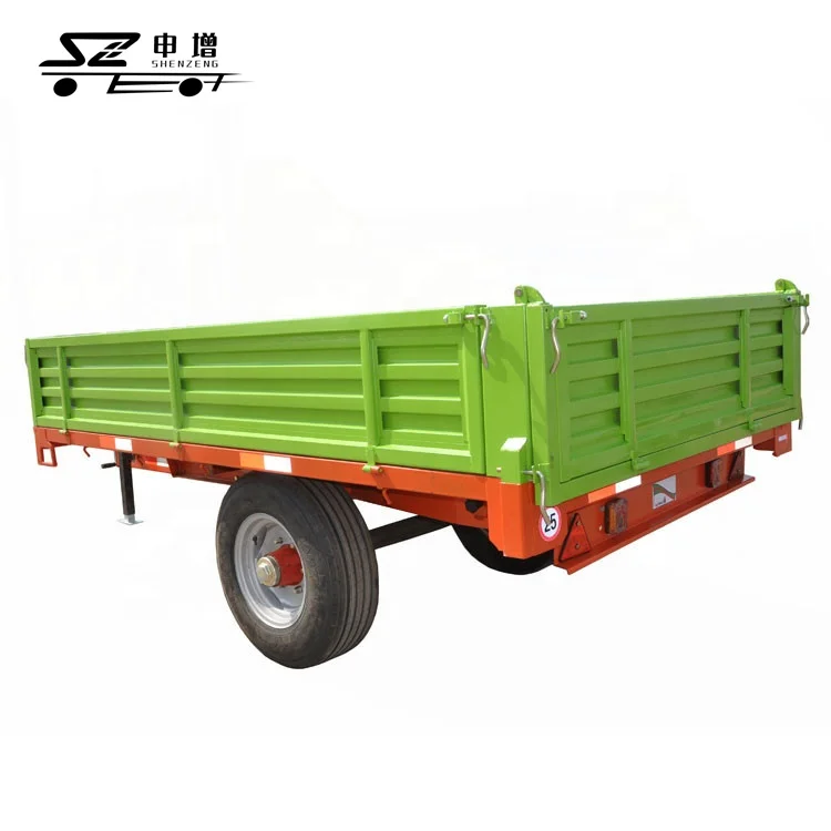 Одноосный задний самосвал для сельскохозяйственной техники 4 тонны 900-16 с широкими шинами