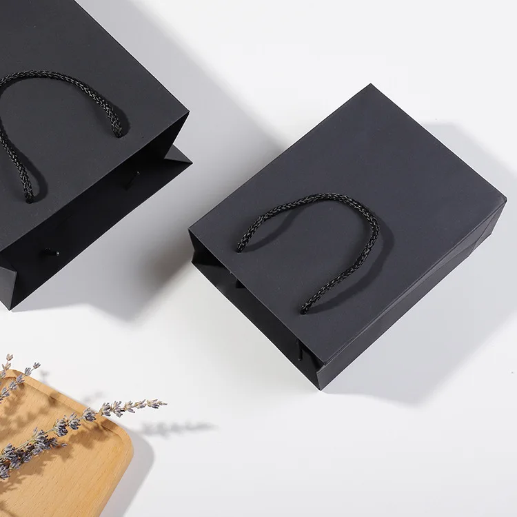 Jewelry packaging bags solid color exquisite handbags companion bags gift gift bags spot can be printed LOGO