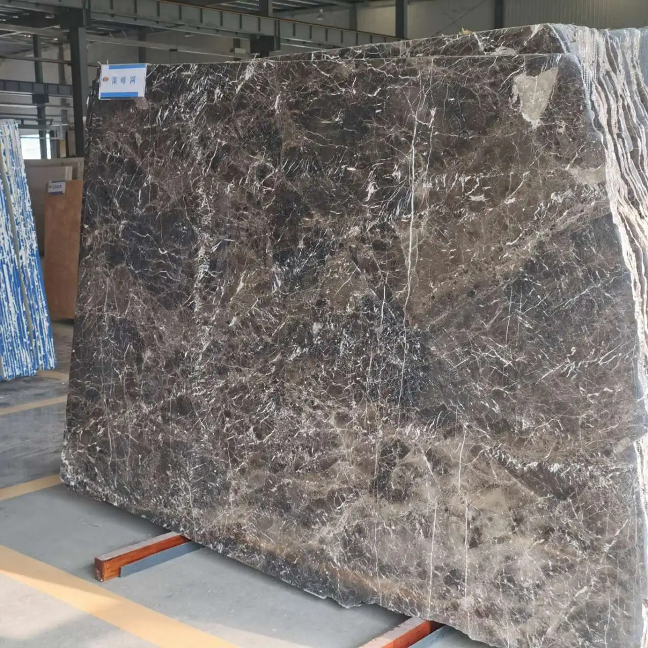 marble light backplate thin slab polished glazed marble look slab wall tiles