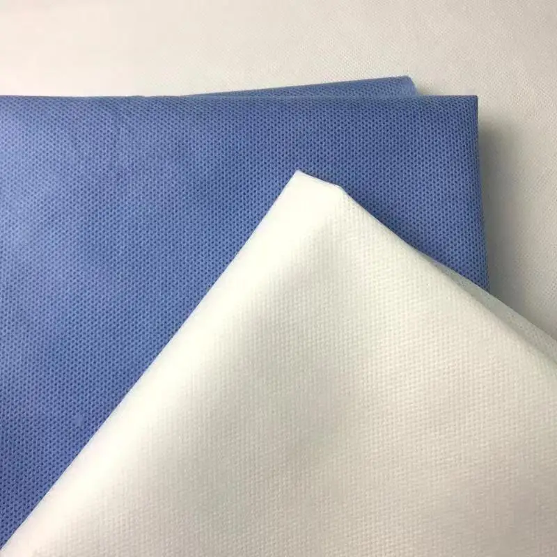 35gsm 40gsm pp spunbond non woven pe film laminated nonwoven medical disposable bed sheet ss tela no tejida sms