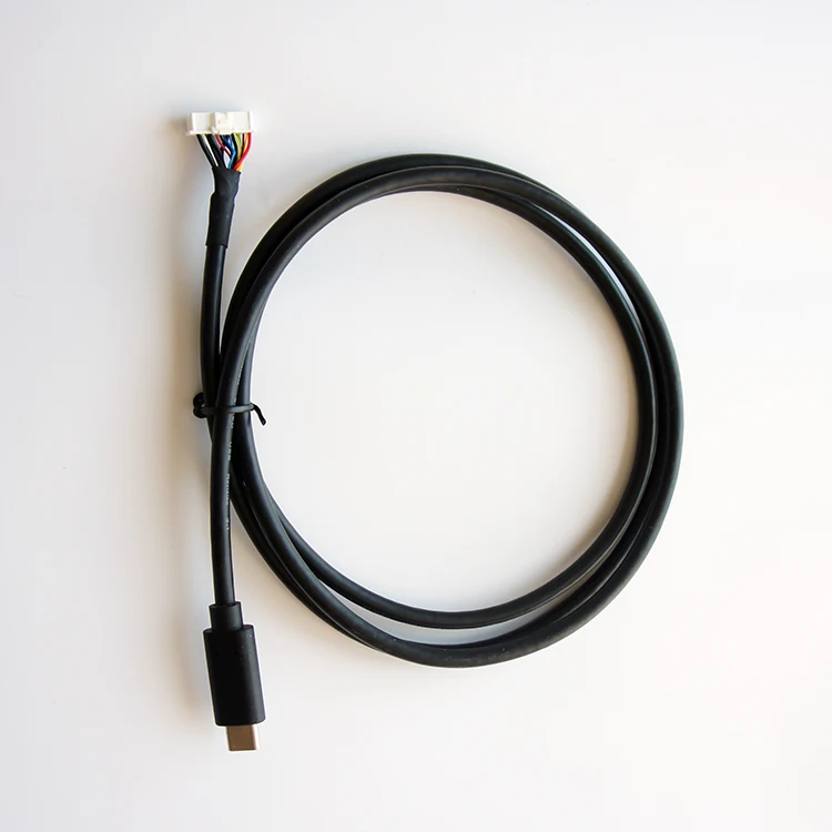 High Quality Custom Jst TE Molex Connector to USB TYPE-C Wire Harness Cable Assembly