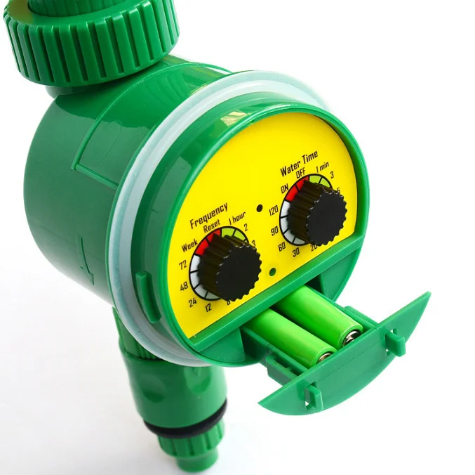 Automatic garden water spray timer irrigation system mechanic controller dripping valve with rotating knob