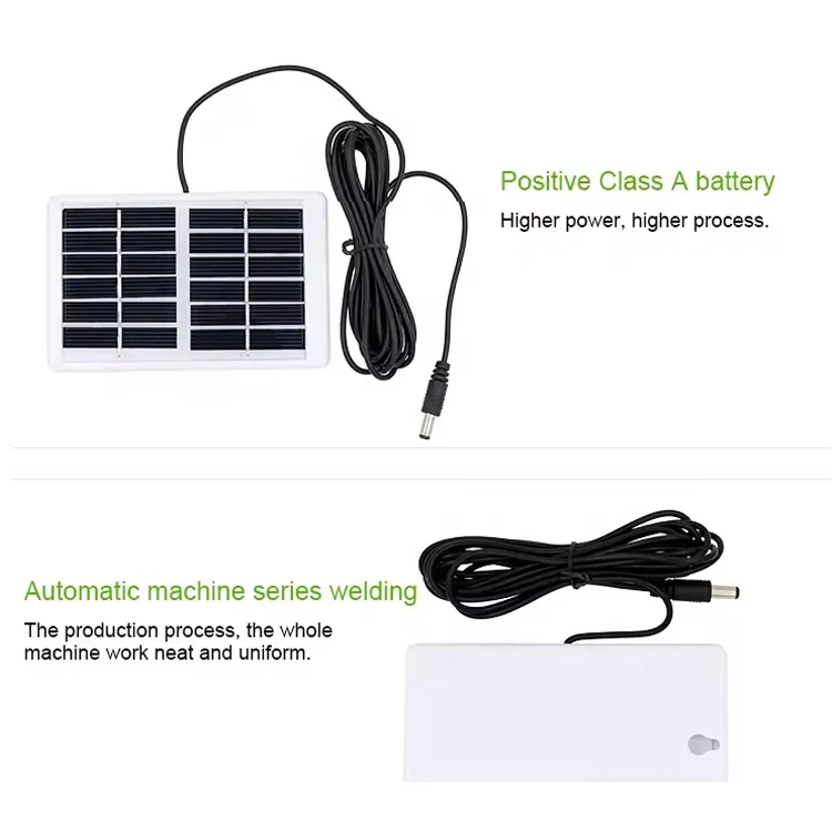 Zraco GD-008DSL Customized High Quality Portable Solar Panel Emergency Charging System 6V1W Mini Solar Panel
