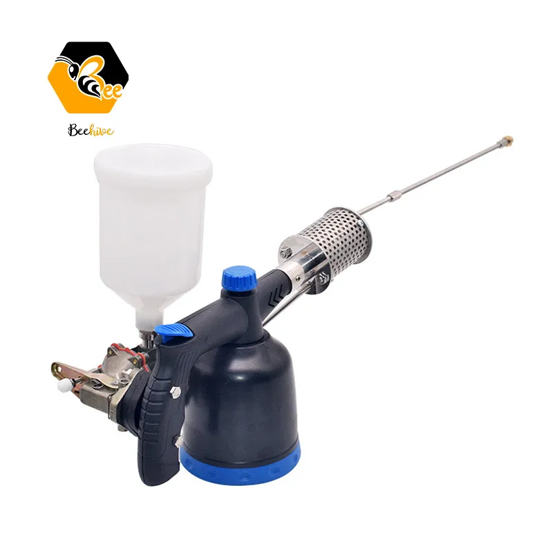 Euro Type Beekeeping Special Acaricide Oxalic Acid Fogging Machine Beehive Mite Treatment Mite Fogging Gun Gas Spray Machine