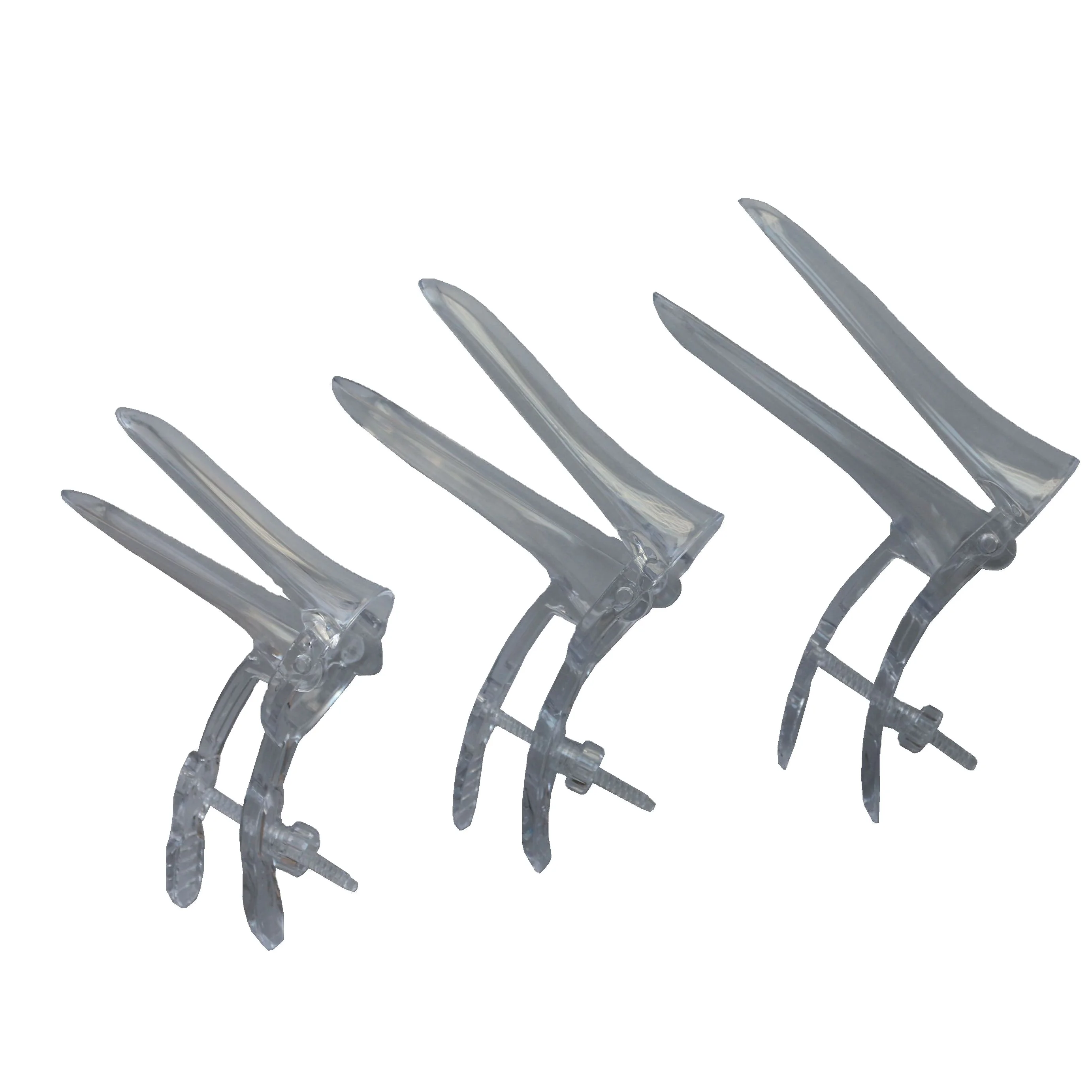 Medical disposable vaginal speculum for single use
