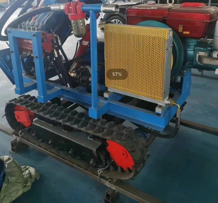 JSX-200 61HP 200 м глубокая портативная буровая установка дизельная гидравлическая гусеничная для водяных скважин