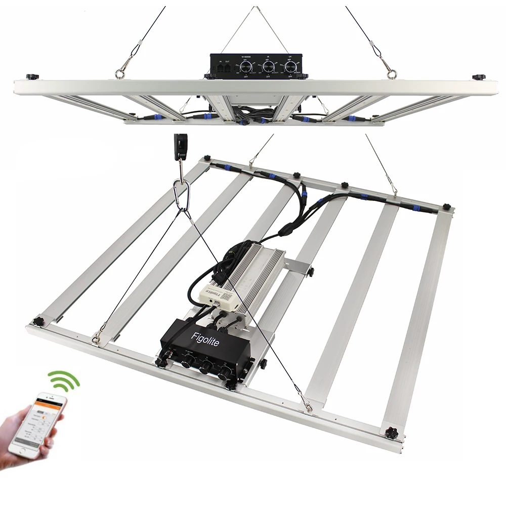 LM301H EVO 480w full spectrum led grow light with dimmer knob UV IR Individual dimming