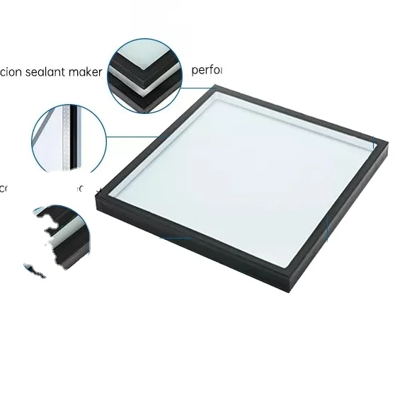 Double Glazing Glass-Hollow Insulated Glass Units New Tempered Building Hollow Laminated Glass Frame Less Low E Reflective