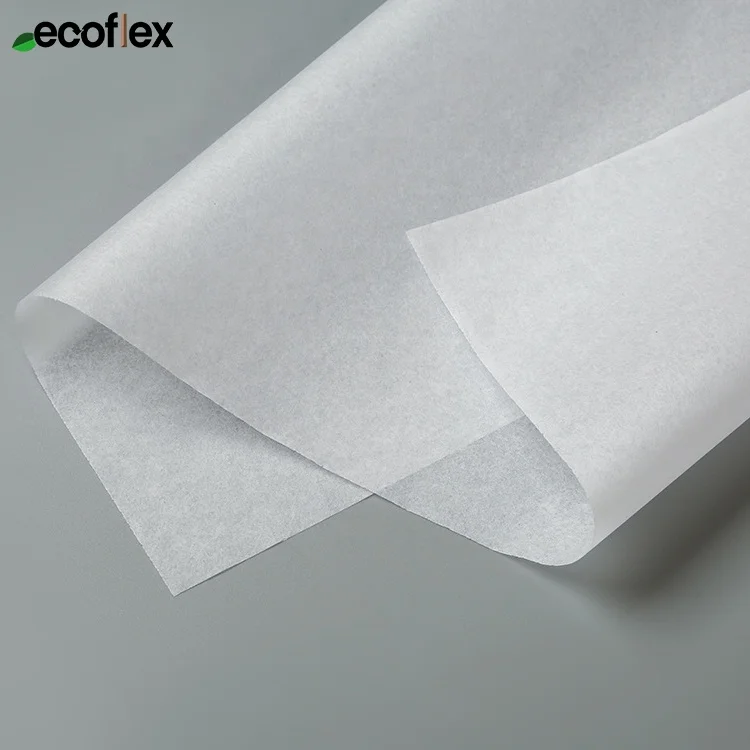 
17gsm Plain White Tissue Paper Manufacturers Custom Packing Wrapping Paper 