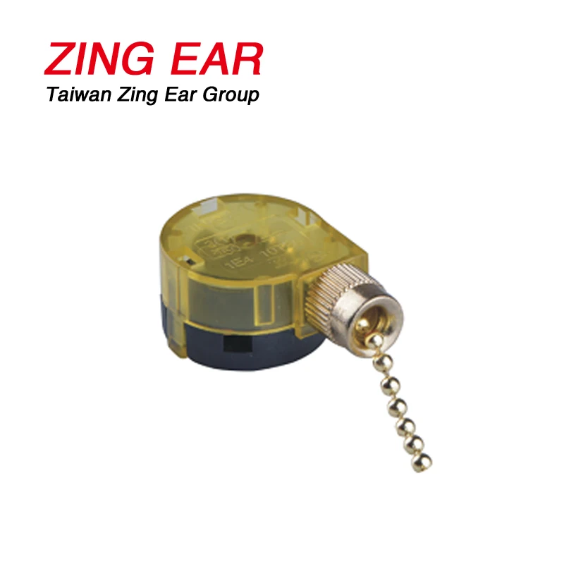 ZE-268S0 lighting switch 3A 250V Ceilfan switch Wall lamp Pull Chain Switch
