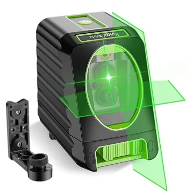 Huepar BOX-1G Electronic Laser Level Self-Leveling Cross Green Rotary 360 Laser Celling Stand