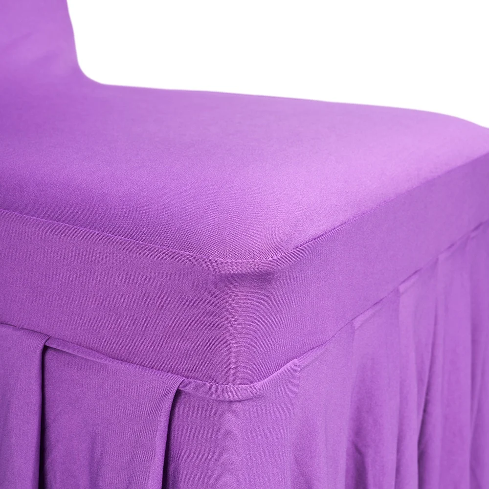 Customized Dining Chair Cover Skirts Multiple Colors Available Chair Covers for Events Banquet Chair
