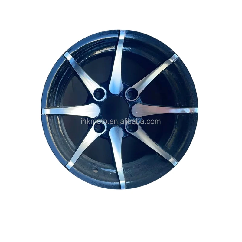 Factory  custom Front rear Alloy Wheels 8 9 10 12 14 Inch tire hub  ATV UTV golf cart Aluminium rims