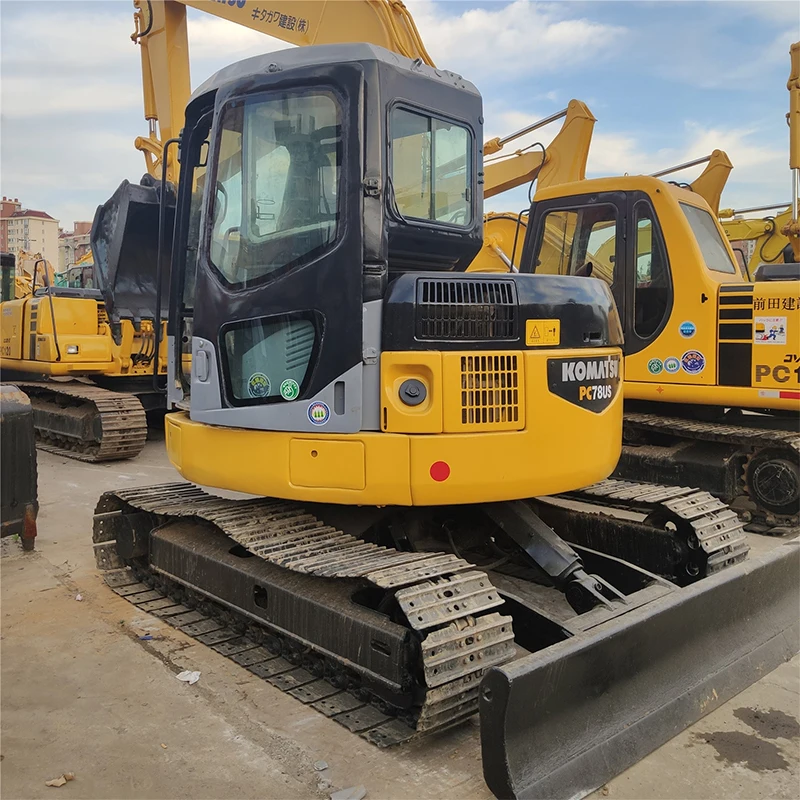Original excavator machine  Used mini backhoe  komatsu excavator pc78 PC78US PC78-6 PC78-6NO