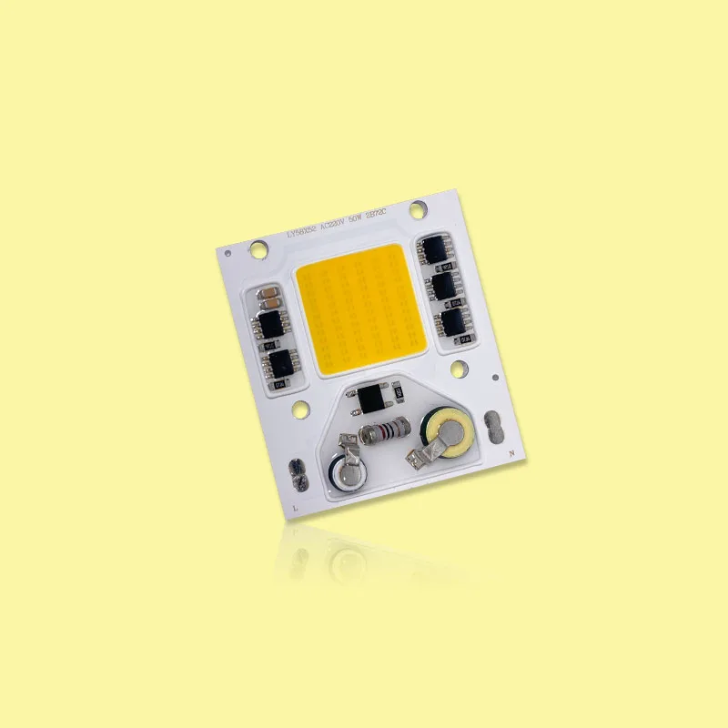 
No driver COB LED chip 50W 110V 220V AC Cob LED chip light color natural 