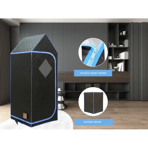 Home Use Portable Infrared Sauna Tent Relaxation Detox Therapeutic Sauna Tent Infrared Portable Far Infrared Sauna Tent