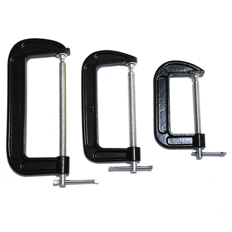 Wholesale Various Types Woodworking G Clamp C Clamp 2/3/4/5/6/8/10/12 Inch Quick Adjustable
