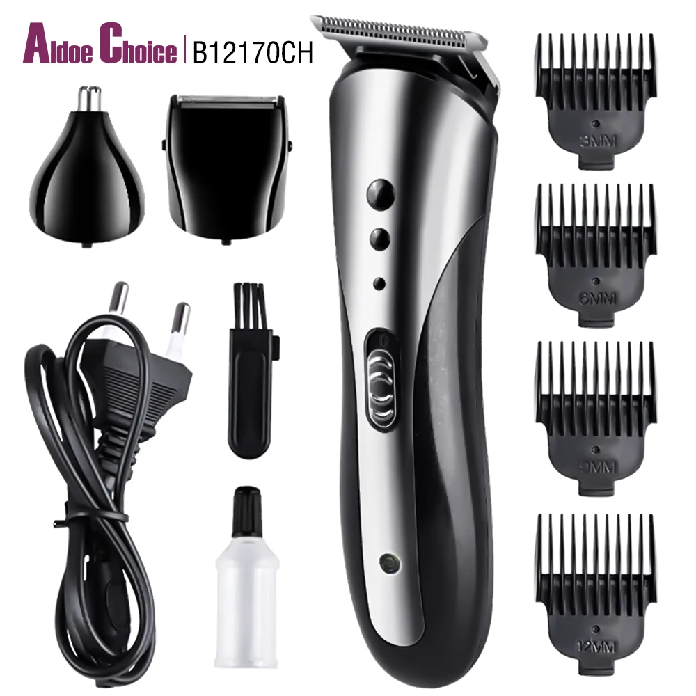 3 в 1 машинка для стрижки волос лучшего качества триммер носа Мужская бритва оптовая продажа перезаряжаемый электрический