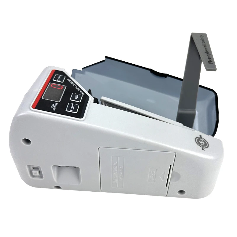 Car Charger V30 Mini Portable Money Counter With UV/WM Lamp Fake Notes Detection Handy Bill Notes Counting Machine